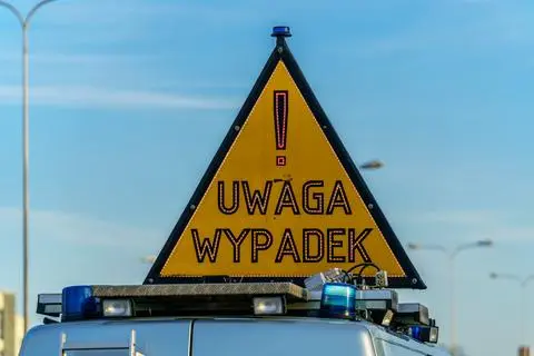 Wypadek na węźle Konotopa (zdjęcie ilustracyjne)