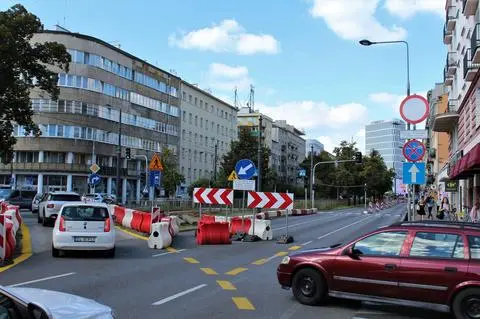 Utrudnienia na Mokotowie w związku z budową linii tramwajowej do Wilanowa