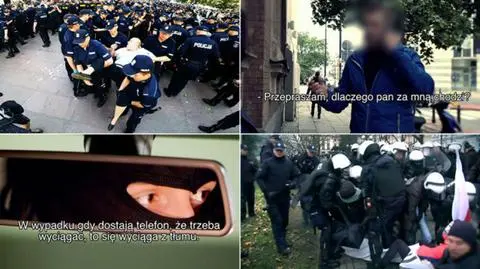 "Proszę za nimi iść". Były policjant o wytycznych w sprawie demonstrantów 