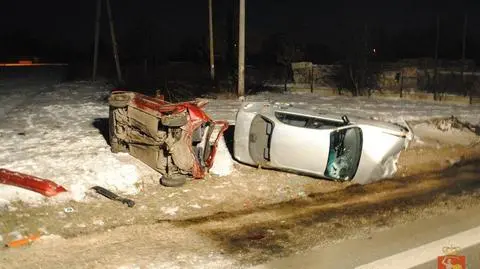 Pijany spowodował wypadek i uciekł