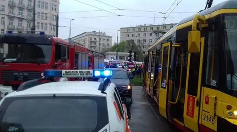 Zderzenie tramwajów na placu Unii. Są ranni, w tym dzieci