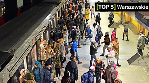 Najbardziej zatłoczone stacje metra