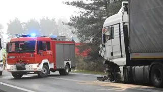 Śmiertelny wypadek na DK50 w Chudolipiu 