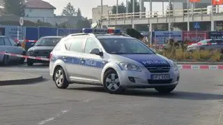 Akcja policji w Jankach