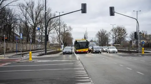 Przebudowane skrzyżowanie na Pradze Północ
