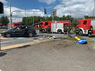 Wypadek w Dolinie Służewieckiej