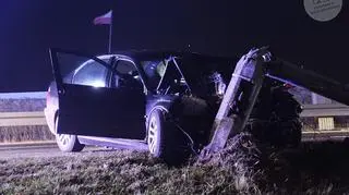 Początkowo wykluczano bezpośredni udział bmw w wypadku