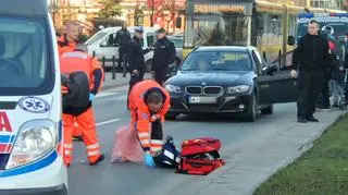 Kierowca BMW potrącił chłopca na Pradze Południe