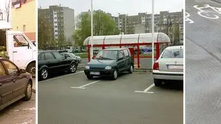 Tak parkują ONI / fot. tvnwarszawa.pl