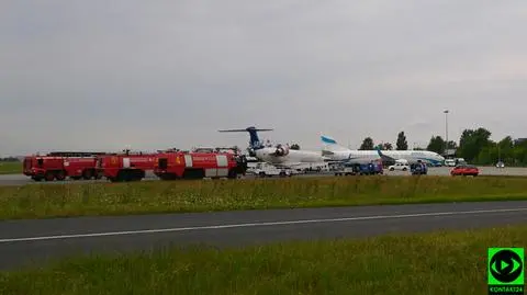 Awaryjne lądowanie na Okęciu. "W kokpicie pojawił się dym"