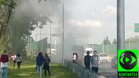 Pożar autobusu 114. "Jechał ze studentami"