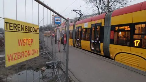 Wołoska bez tramwajów nawet przez kilka miesięcy