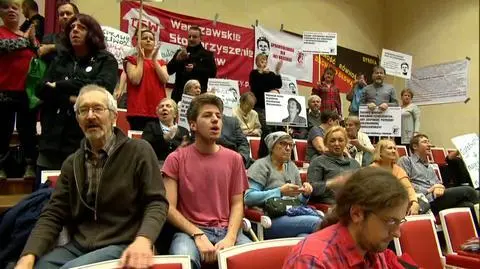 Wielkie emocje podczas sesji rady. "Lokatorzy to nie towar. Ratusz na bruk"