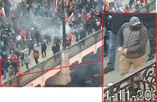 Policja publikuje zdjęcia osób, które mogą mieć związek z podpaleniem mieszkania