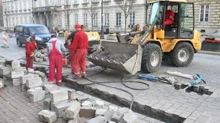 Krakowskie Przedmieście znowu zamknięte