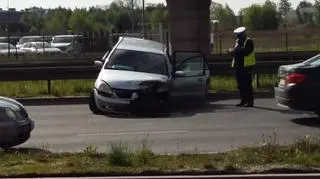 Kolizja w alejach Jerozolimskich