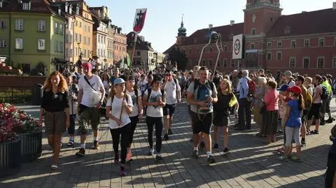 Pielgrzymi z Warszawy wyruszyli na Jasną Górę