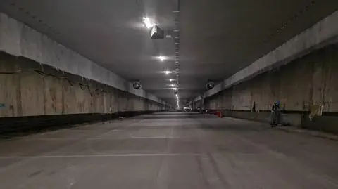 Tunel pod Ursynowem w budowie
