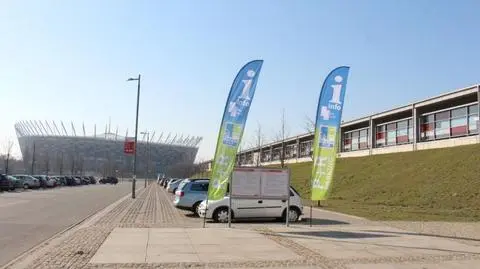 Mniej miejsc na parkingu przy Narodowym. Z powodu imprez