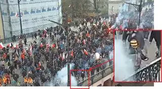 Policja publikuje zdjęcia osób, które mogą mieć związek z podpaleniem mieszkania