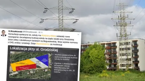 Wkopią kable energetyczne, żeby zbudować podstawówkę