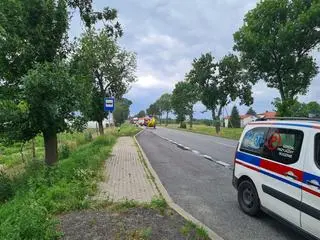Śmiertelny wypadek na DK62