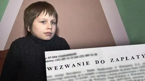 Chcą odzyskać dług od 9-latka. "Działamy zgodnie z prawem"