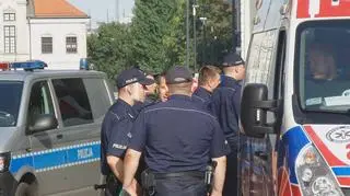 Akcja policji na Ordynackiej