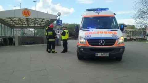 Wypadek w metrze. Trzy stacje były wyłączone