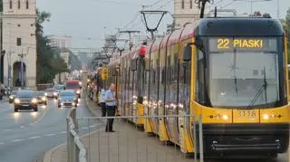 Tramwaje stanęły w Alejach Jerozolimskich