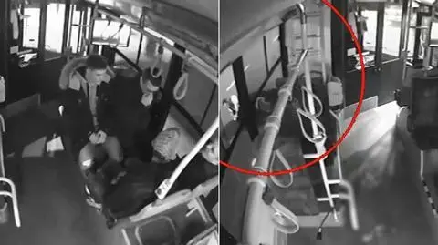 Wymiotował w autobusie, nie chciał posprzątać. Doszło do bójki
