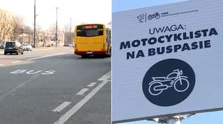 ZTM nie chce motocykli na buspasach