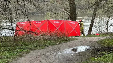 Z Wisły wyłowiono ciało około 30-letniego mężczyzny 