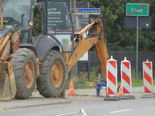 Koparka uszkodziła gazociąg pod Pruszkowem