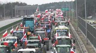 Blokada trasy S17