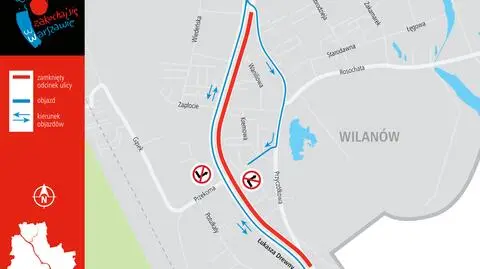 Prace na różnych frontach. Mnóstwo utrudnień