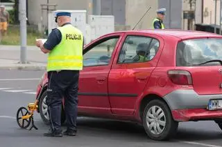 Potrącenie na Radzymińskiej 