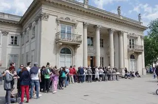 Pałac na Wyspie w Łazienkach Królewskich - majówka 2019