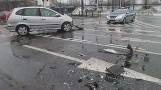 Wypadek na Targówku