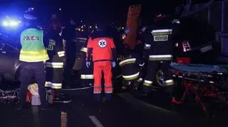 Wypadek na Trasie AK