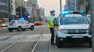 Tramwaje stanęły w Alejach Jerozolimskich 