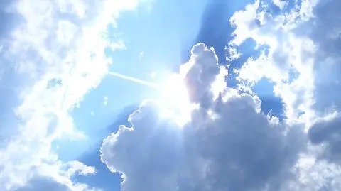 Rano słońce, wieczorem deszcz