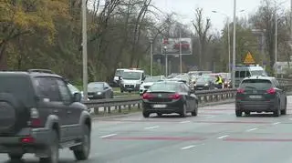 Wypadek przy Cytadeli opisuje reporter tvnwarszawa.pl