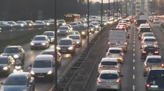 Większe niż zwykle korki w stolicy
