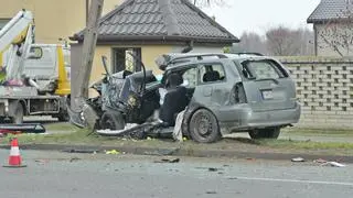 Wypadek w Borzęcinie Dużym