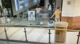 The man pretended he was a mannequin