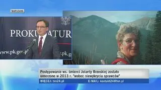 Konferencja ws. Jolanty Brzeskiej