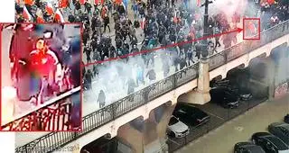 Policja publikuje zdjęcia osób, które mogą mieć związek z podpaleniem mieszkania