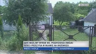 Wyrok w sprawie pogryzienia dzieci przez Amstaffa