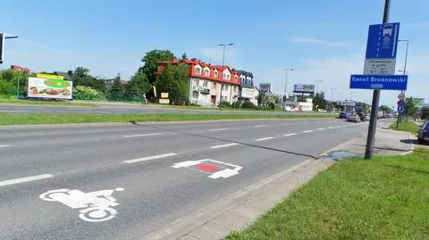 Buspas na Radzymińskiej już działa. Mogą nim jeździć motocykliści i karetki pogotowia